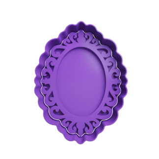 Marco con firulete Cortador de Galletas