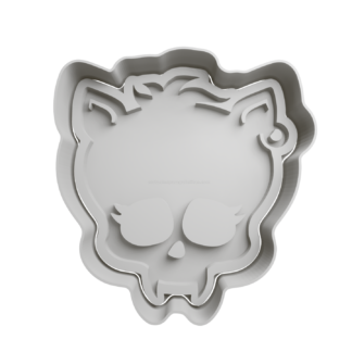 Calavera Monster High Cortador de Galletas