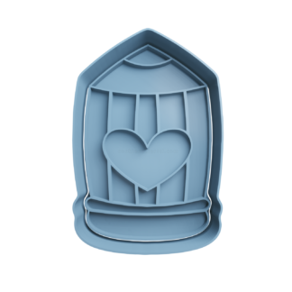 Lapiz con Corazon Cortador de Galletas