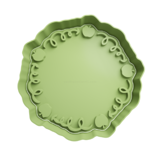 Circulo con Manzanas Cortador de Galletas