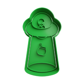 Ovni con Mate Cortador de Galletas