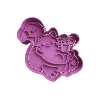 Gato Flamenco Cortardor de Galletas