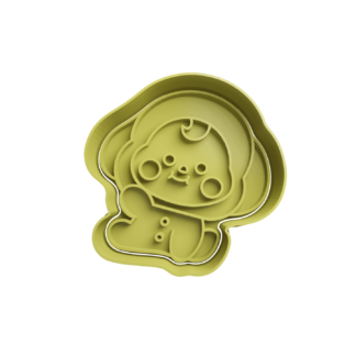 Chimmy BT21 Baby 2 Cortador de Galletas