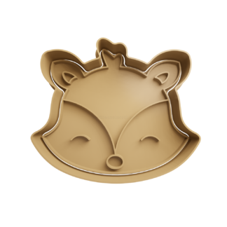 Zorro Cabeza Cortador de Galletas