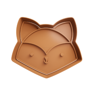 Zorro Cabeza Cortador de Galletas