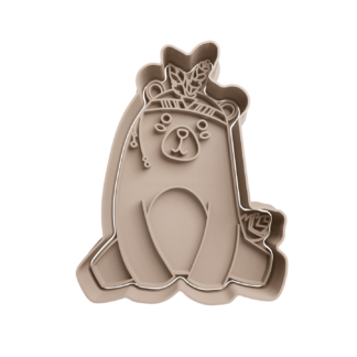 Osito Indio Cortador de Galletas