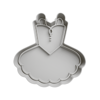 Tutu Vestido Ballet Cortador de Galletas