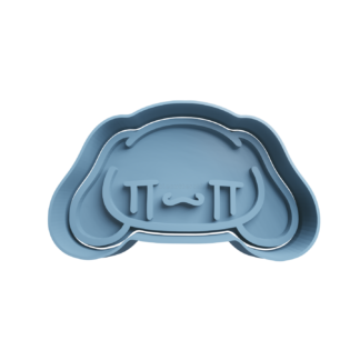 Cinnamoroll Llorando Cabeza Cortador de Galletas