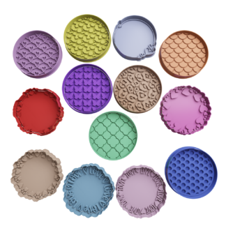 Set Circulos Cortador de Galletas