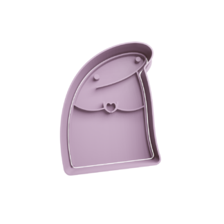 Deformito Haciendo un Corazon con las Manos Cortador de Galletas