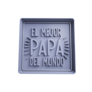 El mejor papa del mundo Cortador de Galletas