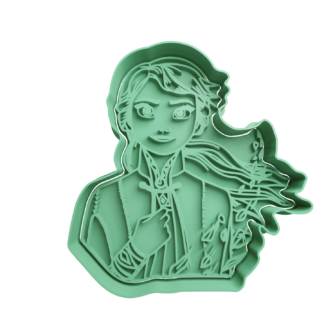 Anna Frozen Cortador de Galletas