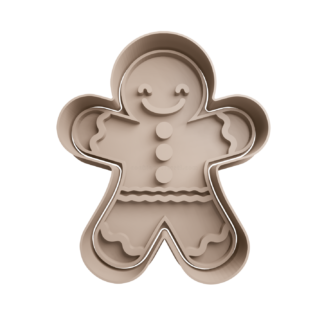 Muñeco de Jengibre Cortador de Galletas