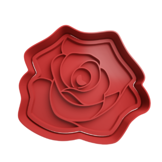 Rosa Cortador de Galletas