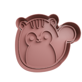 Squishmallows Sawyer Ardilla Cortador de Galletas