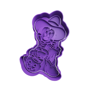 Minnie Calabaza Cortador de Galletas